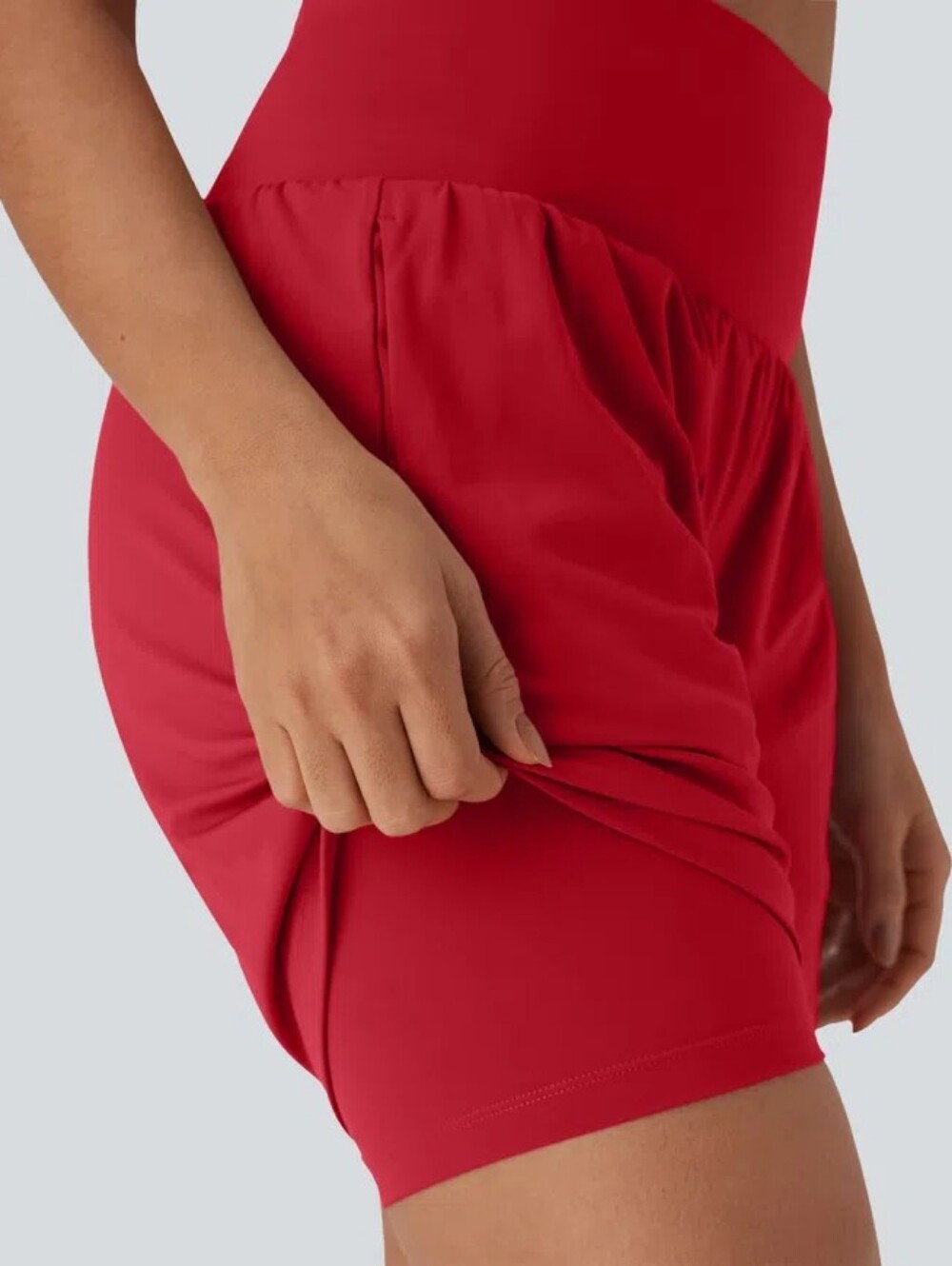 Halara SoftlyZero Airy Super Highwasited 2in1 Cool Touch Yoga Shorts - Picture 3 of 8